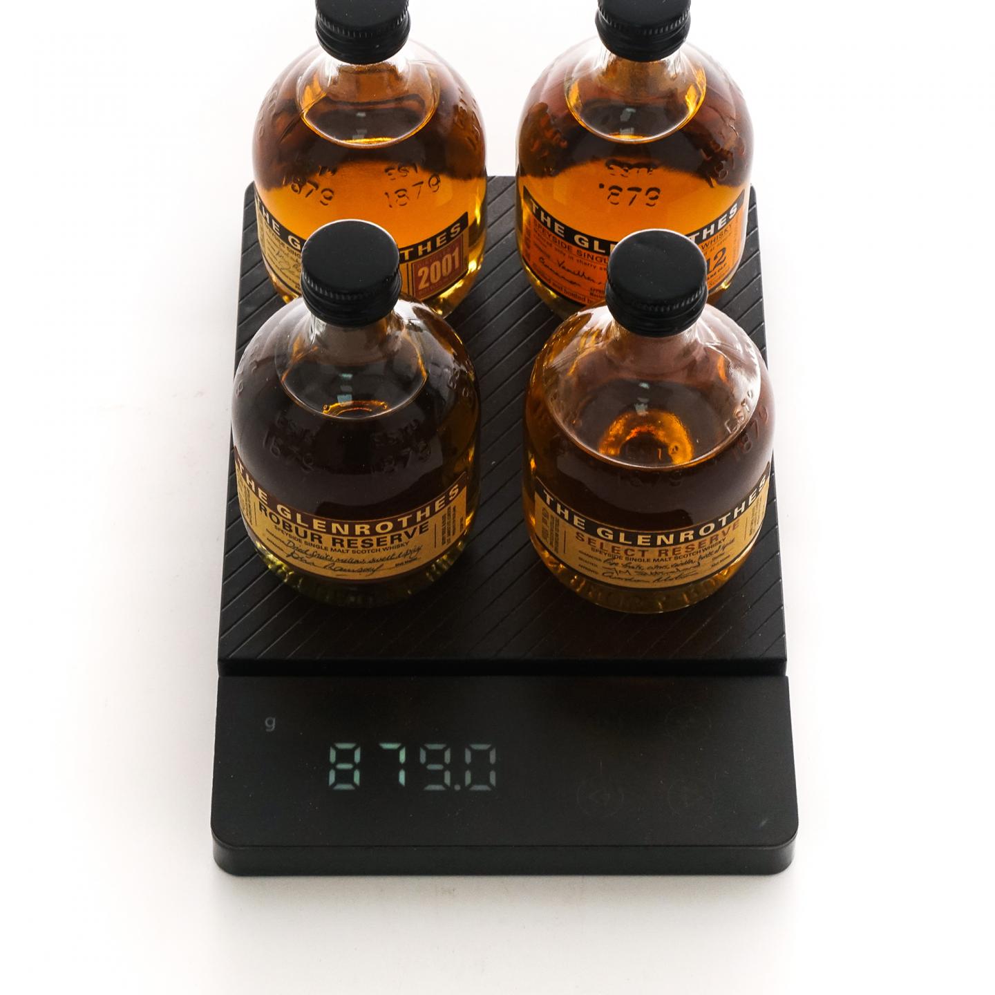 【酒版】Glenrothes 格兰路思 8瓶组*100ml/云顶 12年 瓷瓶37ml