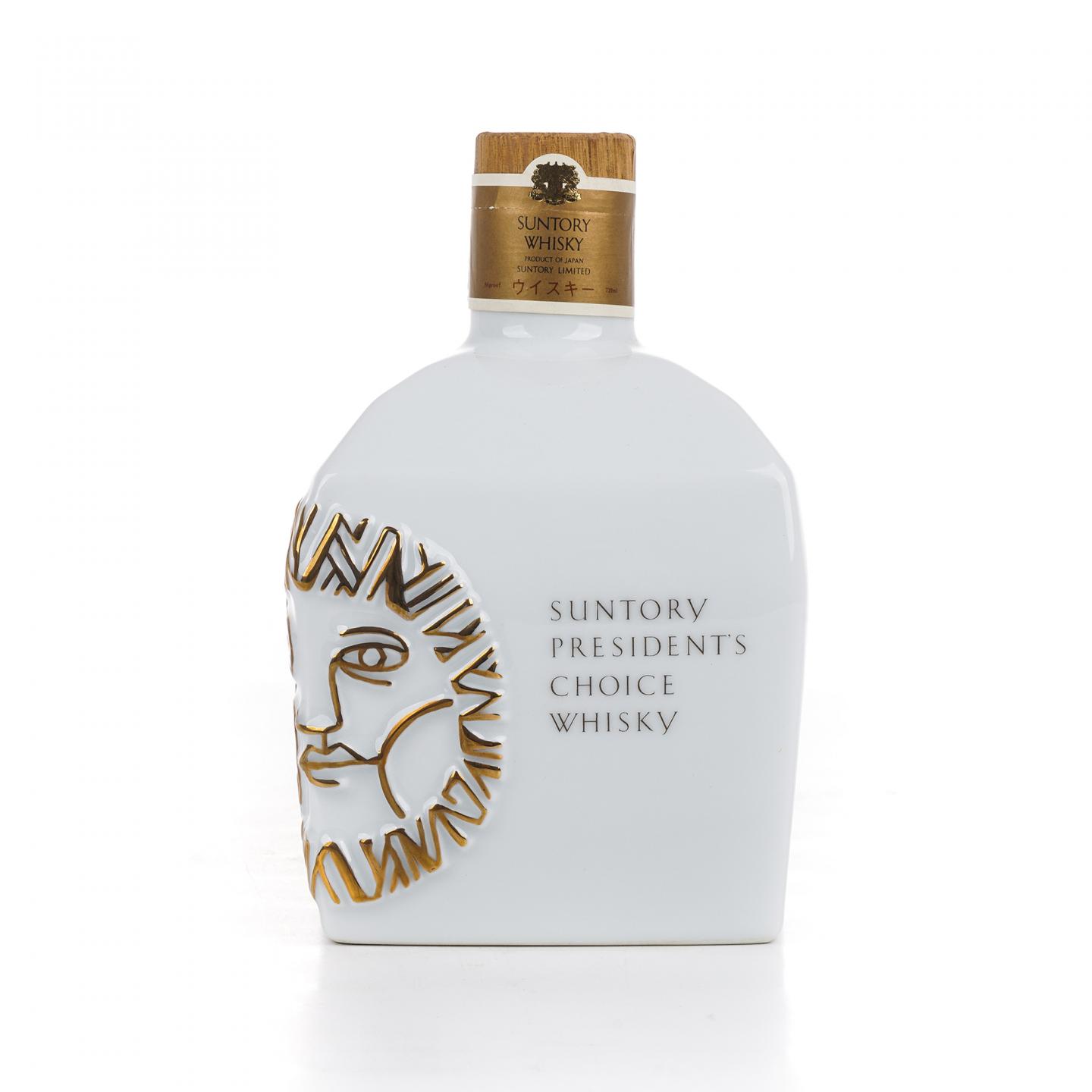 三得利 佐治敬三 大梦 创业90周年纪念 有田烧 720ml