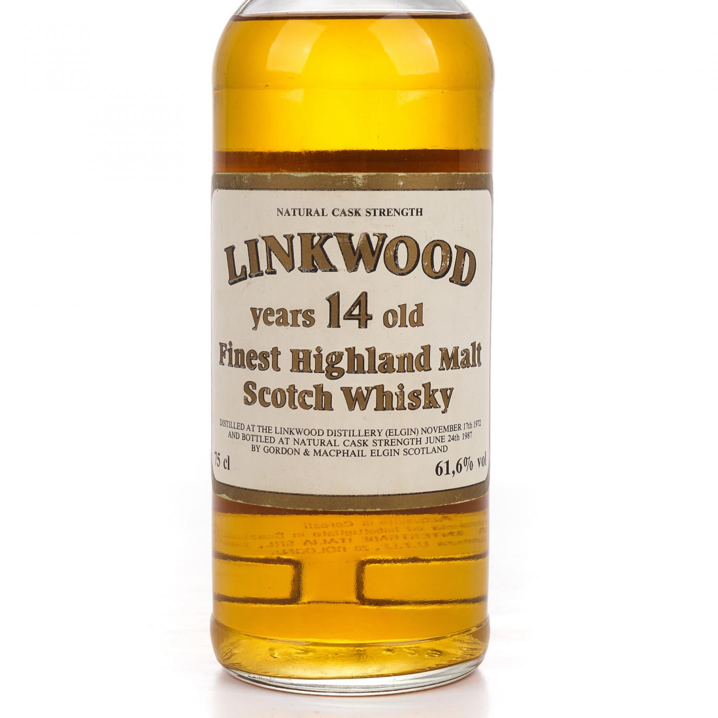 Linkwood 林可伍德 14年 1972-1987 GM 桶强 750ml