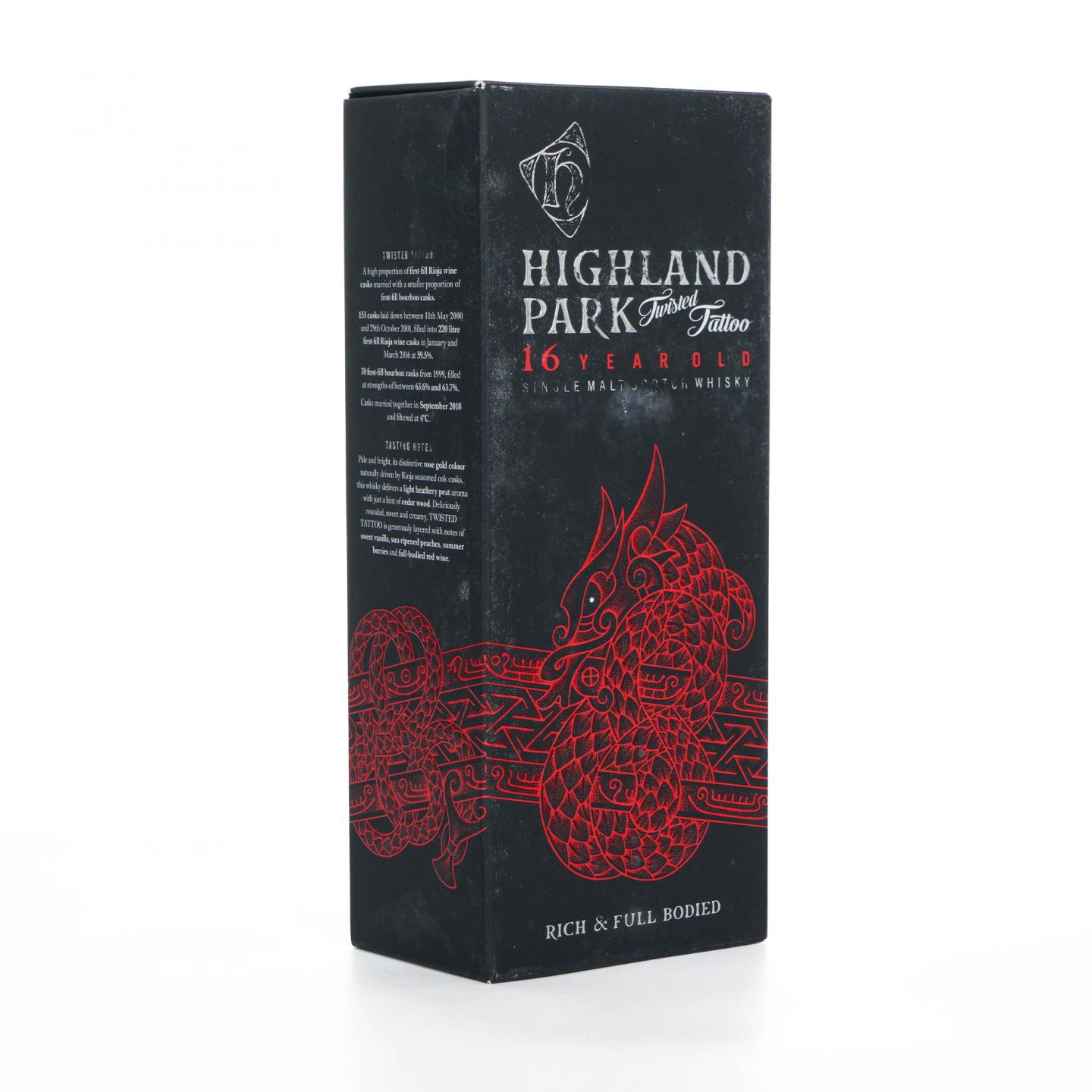Highland Park 高原骑士 16年 Twisted Tattoo 46.7%Vol.