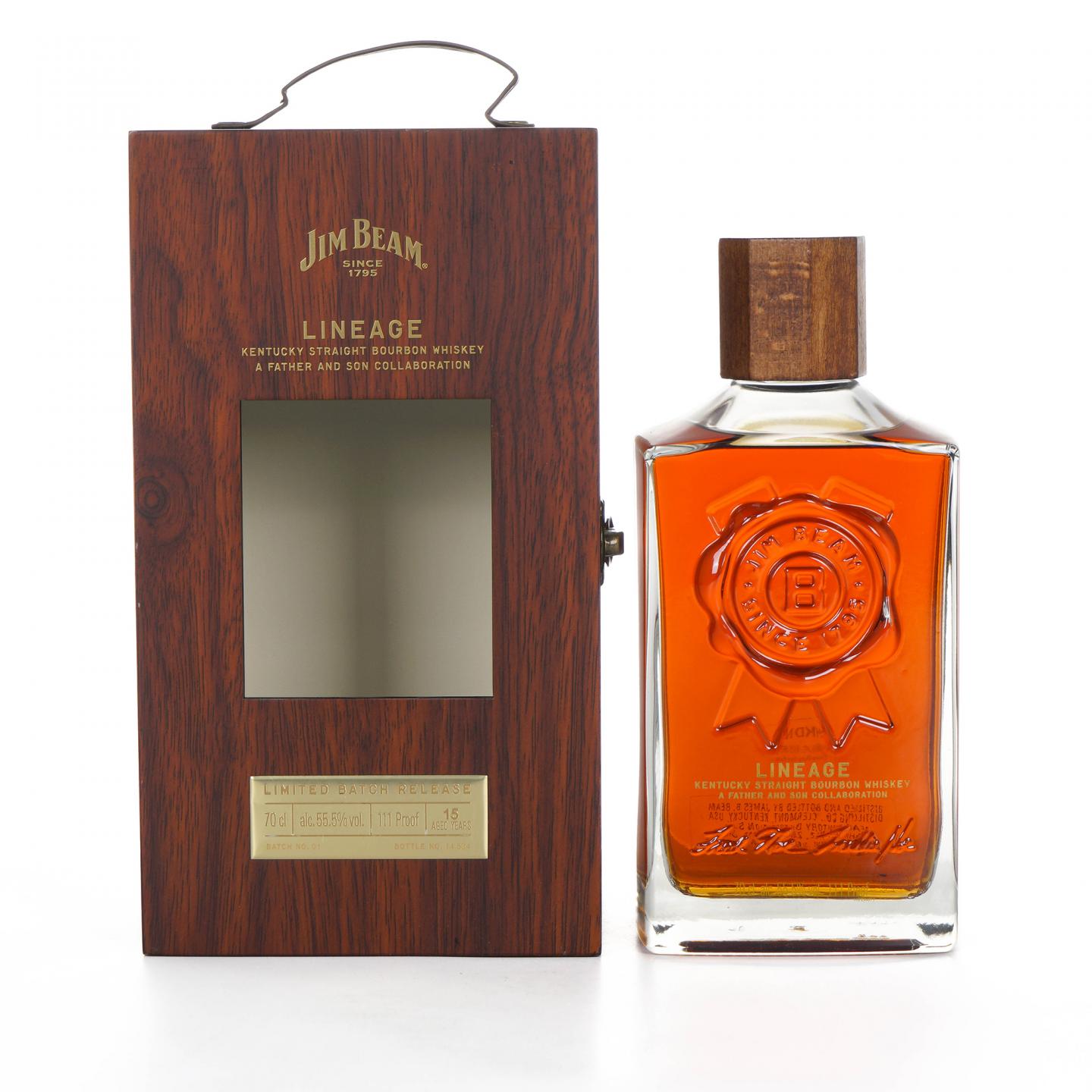 Jim Beam 金宾 15年 波本威士忌 Lineage