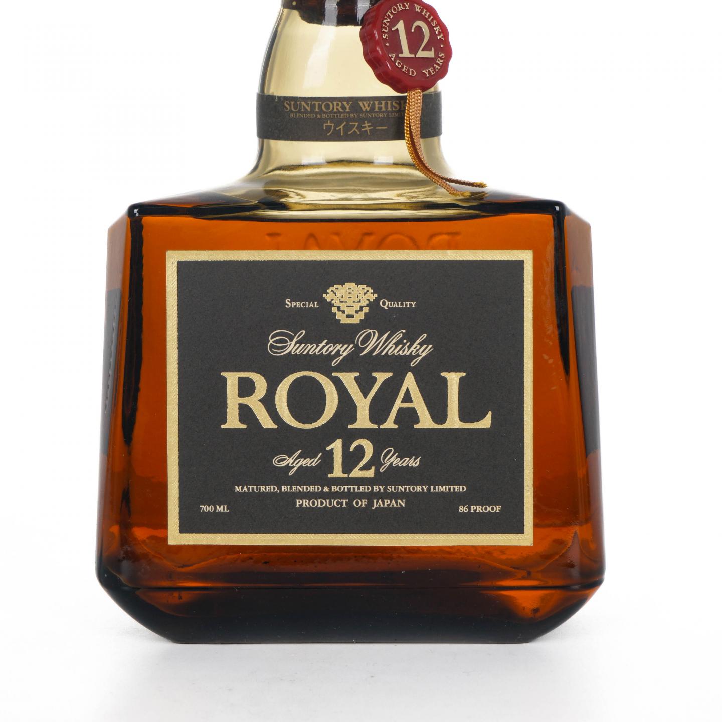 三得利 Royal 12年 金花标 调和