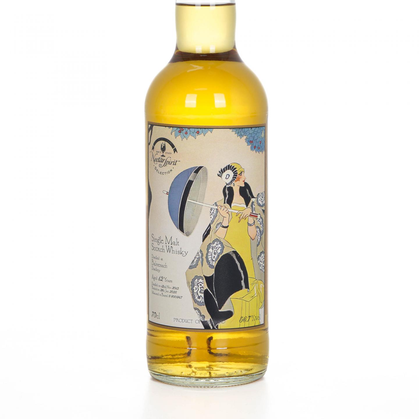 Balmenach 巴门纳克 12年 2012-2025 NSpS出品 行货 56.7%