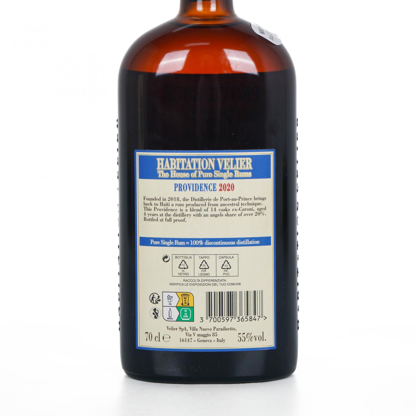 海地太子港酒厂 Providence 2020-2024 朗姆酒 Habitation 55%