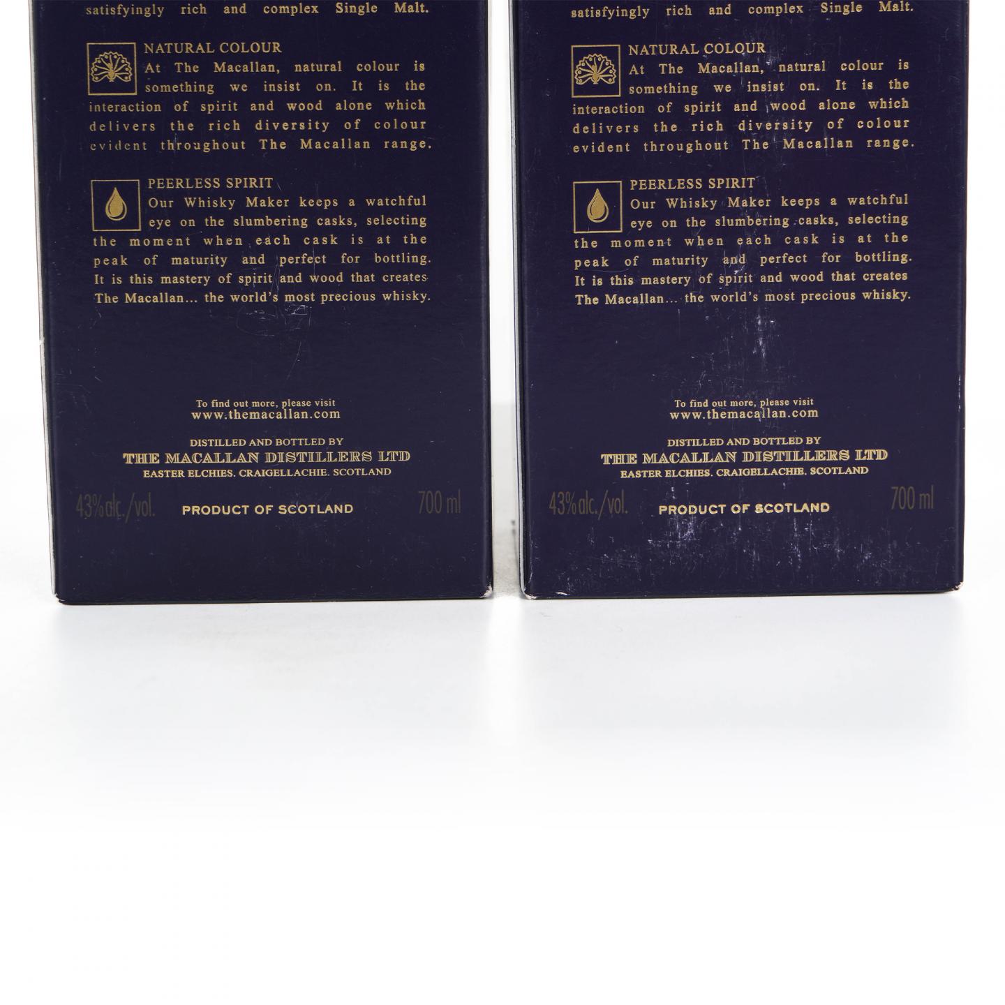 Macallan 麦卡伦 18年 2017 雪莉桶 2支组