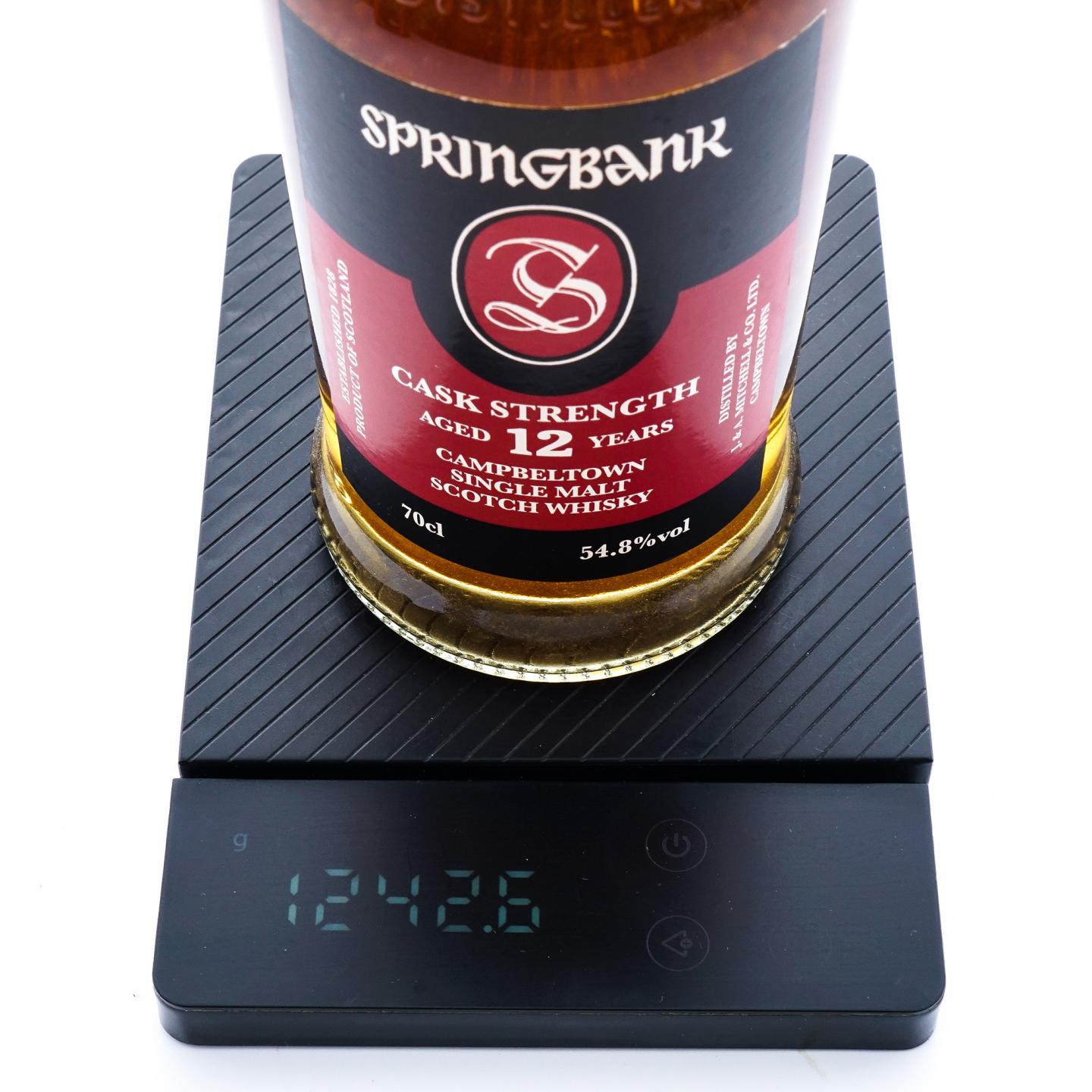 Springbank 云顶 12年 2018 桶强 54.8%