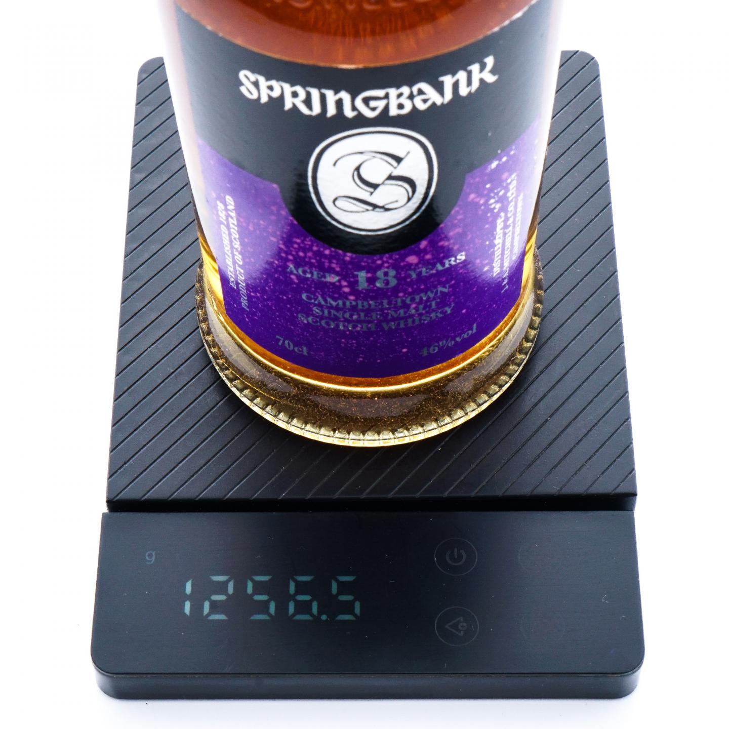 Springbank 云顶 18年 2017版