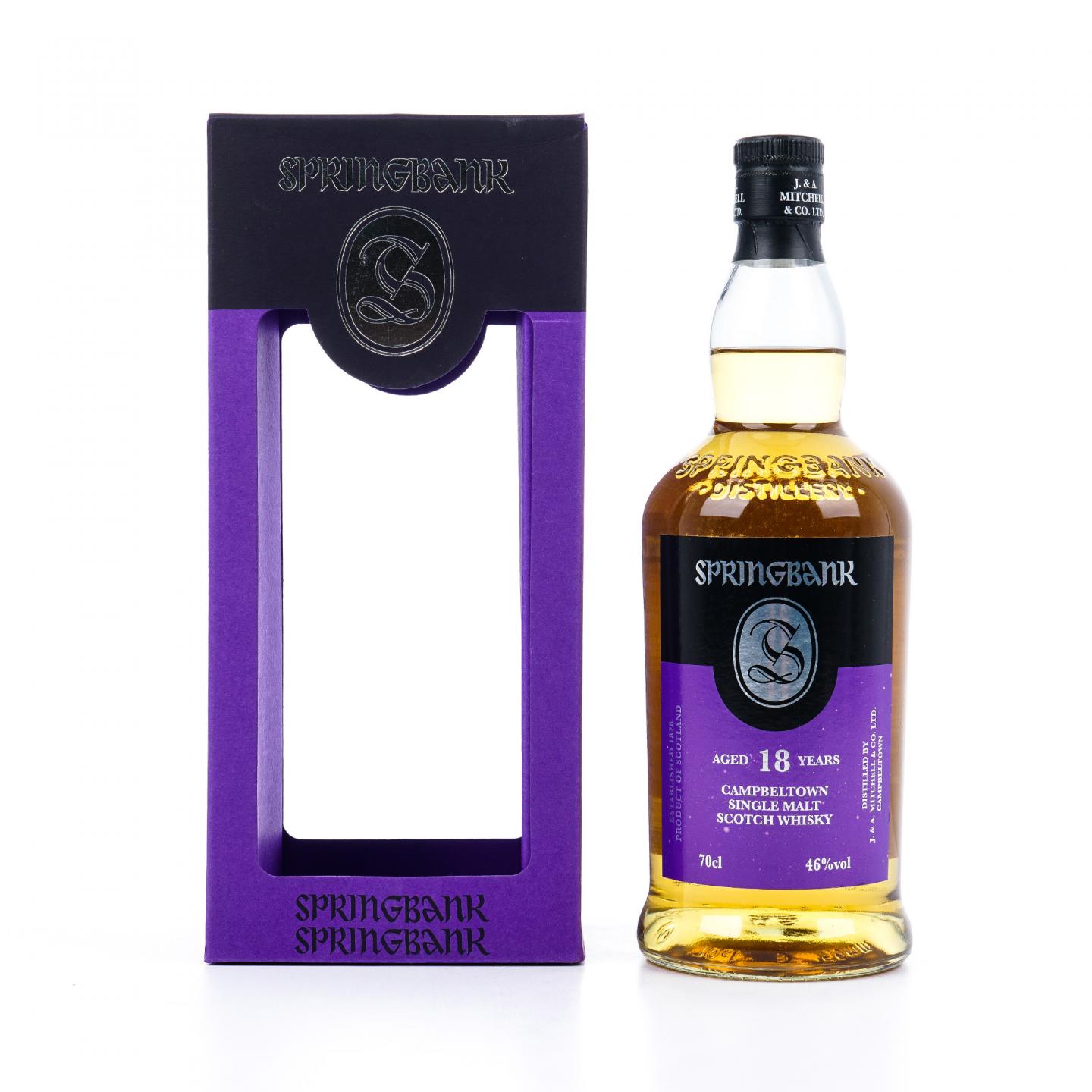 Springbank 云顶 18年 2018