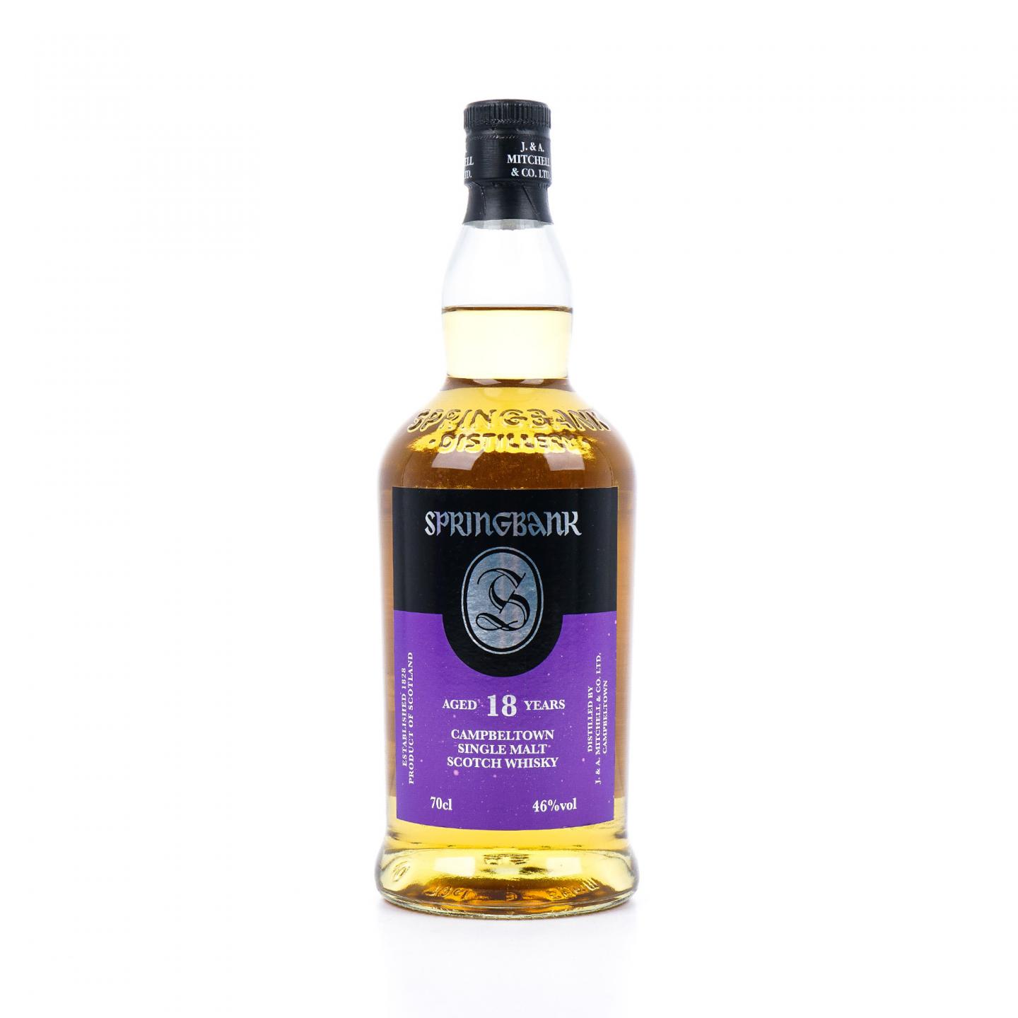 Springbank 云顶 18年 2018