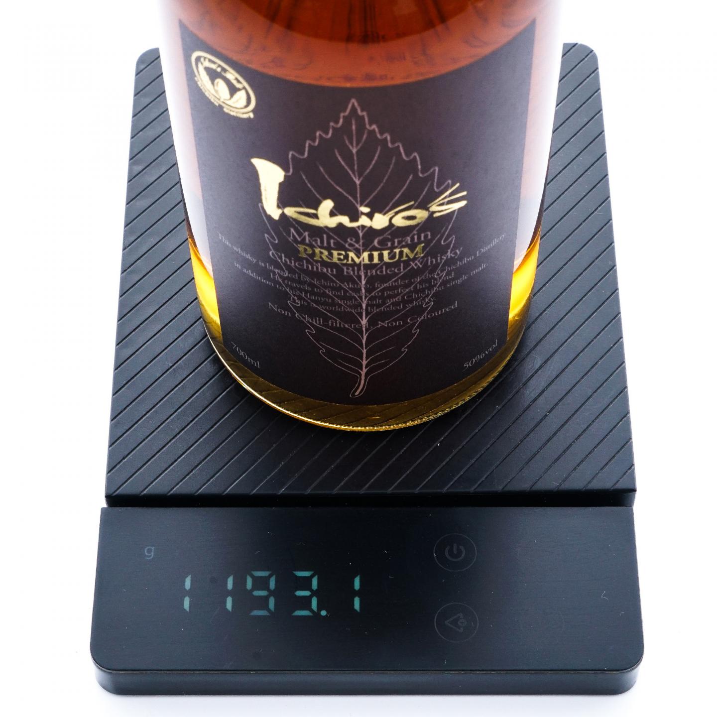 秩父 Ichiro's Malt & Grain Premium 黑叶 调和 50%