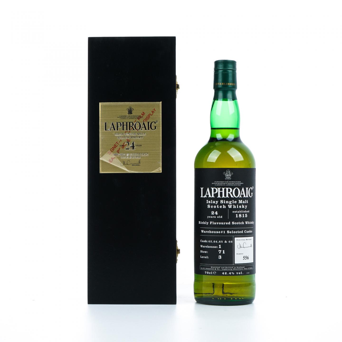 Laphroaig 拉弗格 24年 Warehouse #1 No.556