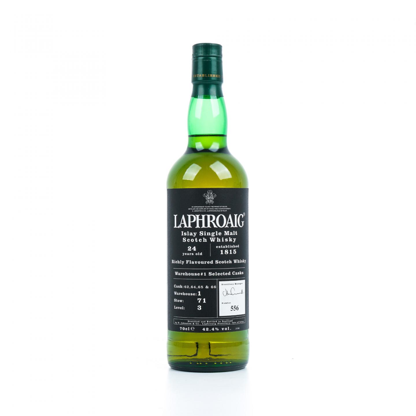 Laphroaig 拉弗格 24年 Warehouse #1 No.556