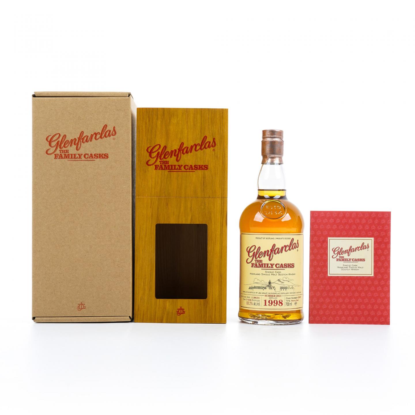 Glenfarclas 格兰花格 1998-2021 家族桶#2937