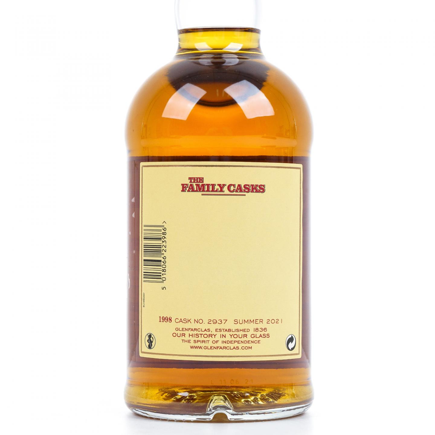 Glenfarclas 格兰花格 1998-2021 家族桶#2937