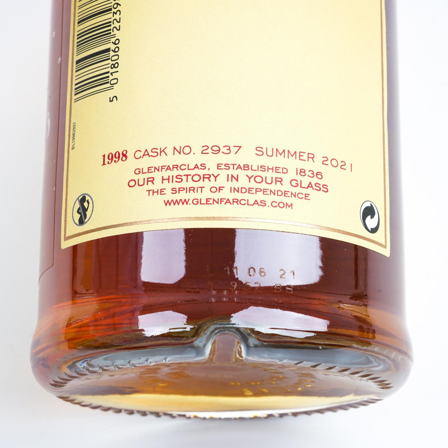 Glenfarclas 格兰花格 1998-2021 家族桶#2937