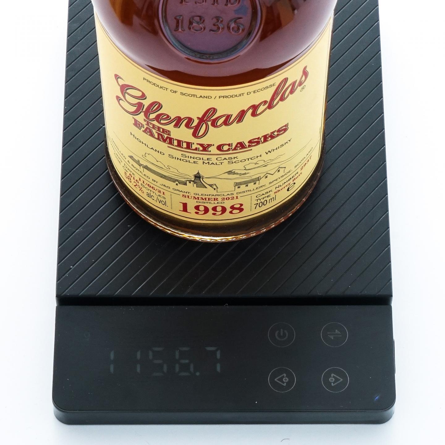 Glenfarclas 格兰花格 1998-2021 家族桶#2937
