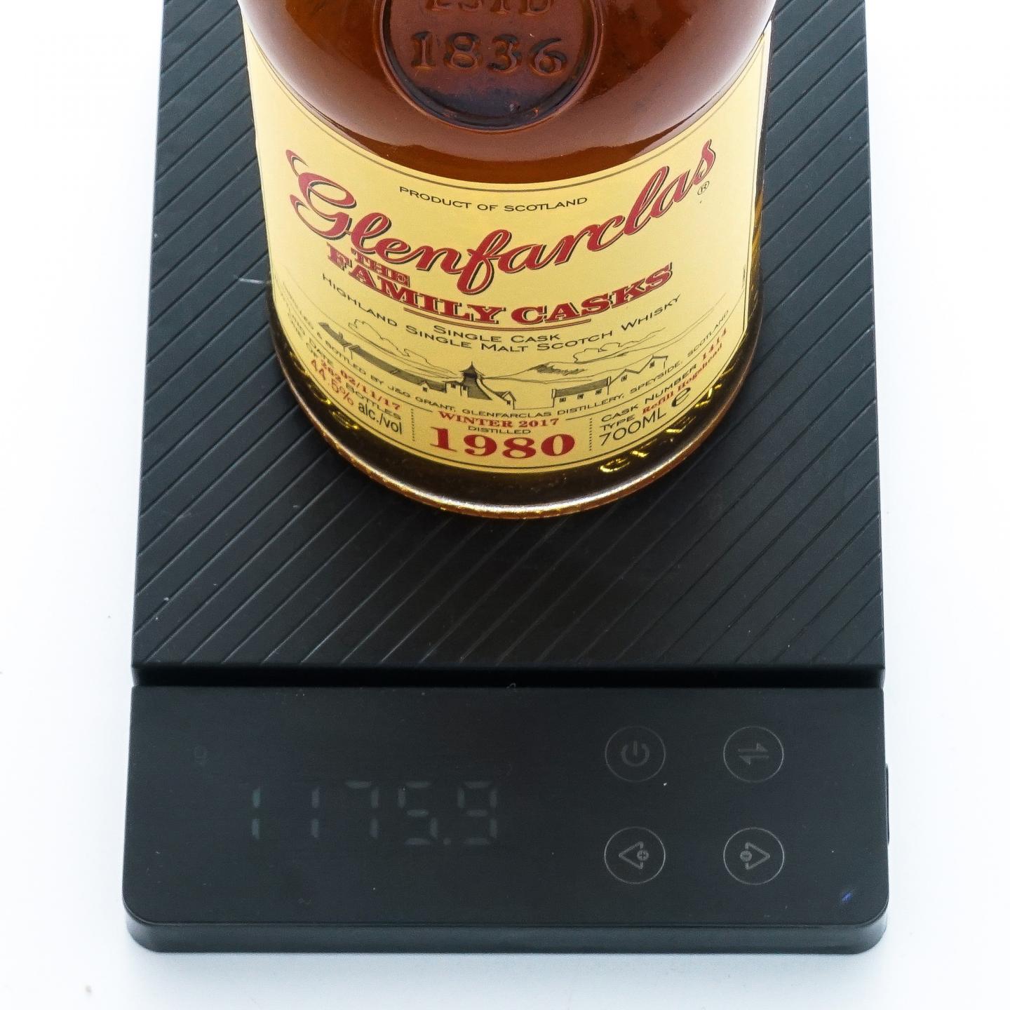 Glenfarclas 格兰花格 1980-2017 家族桶 单桶#1414