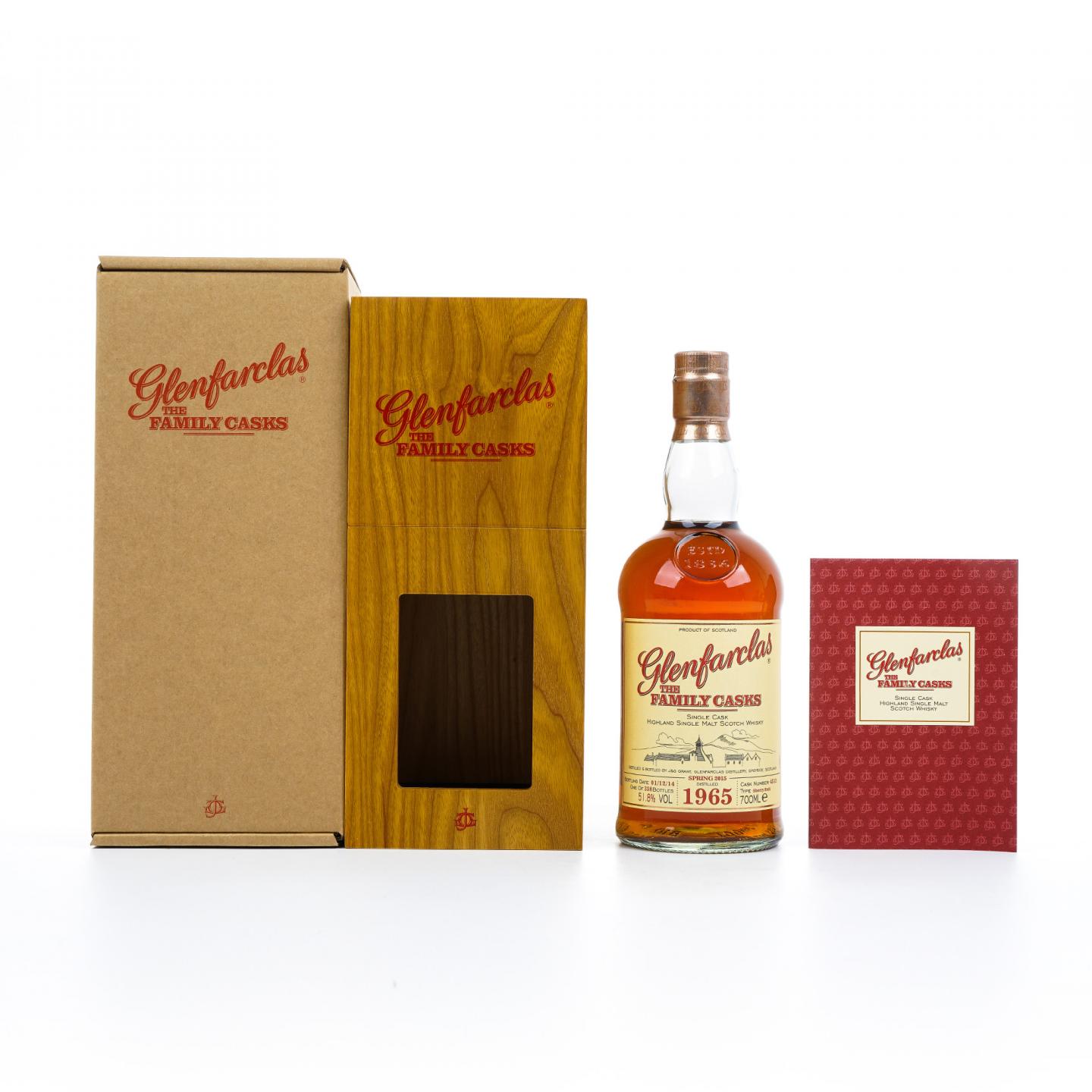 Glenfarclas 格兰花格 1965-2014 家族桶 雪莉单桶#4512