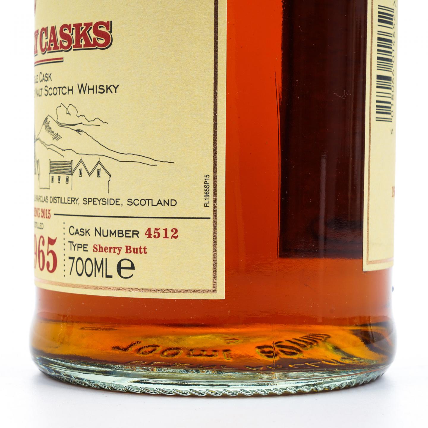 Glenfarclas 格兰花格 1965-2014 家族桶 雪莉单桶#4512