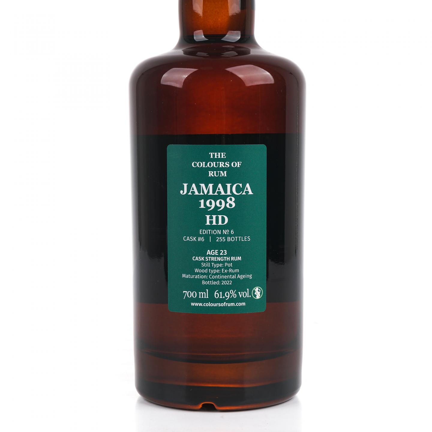 Hempden 牙买加 23年 1998-2022 朗姆酒 Edition No. 6