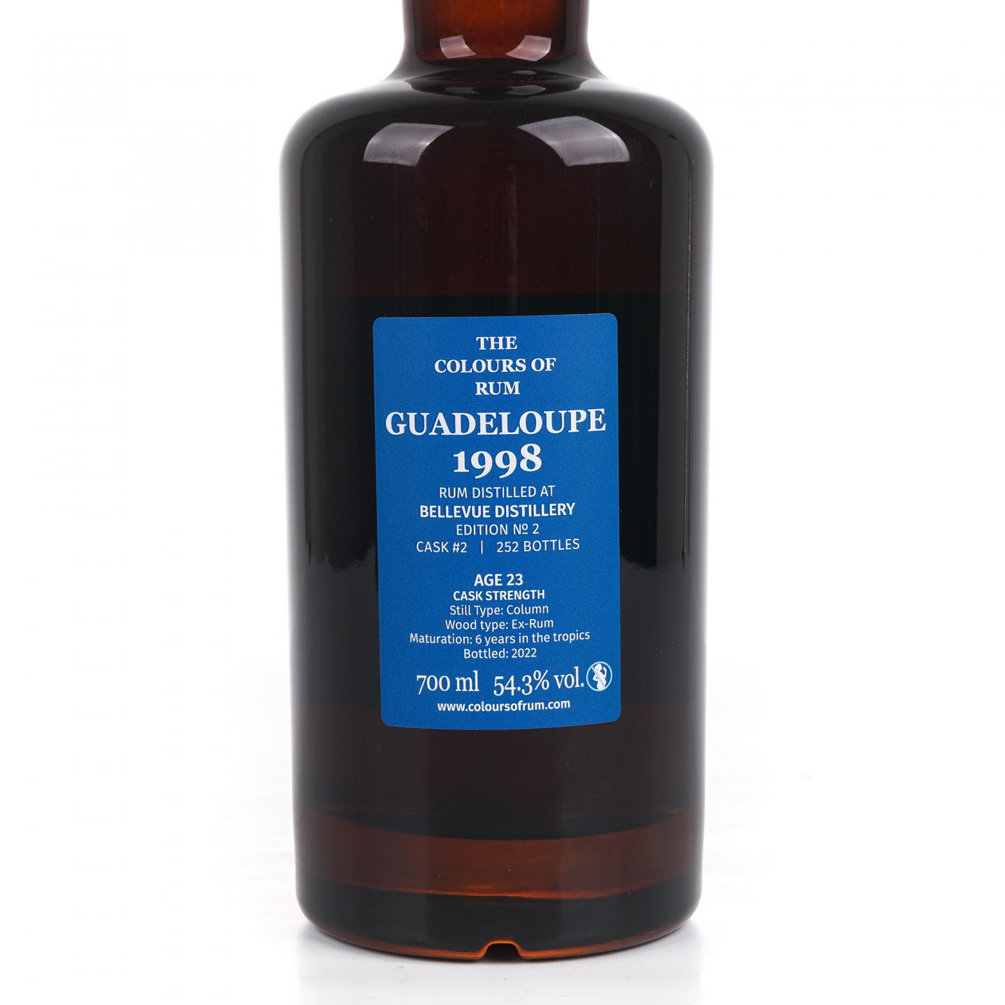 Bellevue 瓜德罗普 23年 1998-2022 朗姆酒 桶强