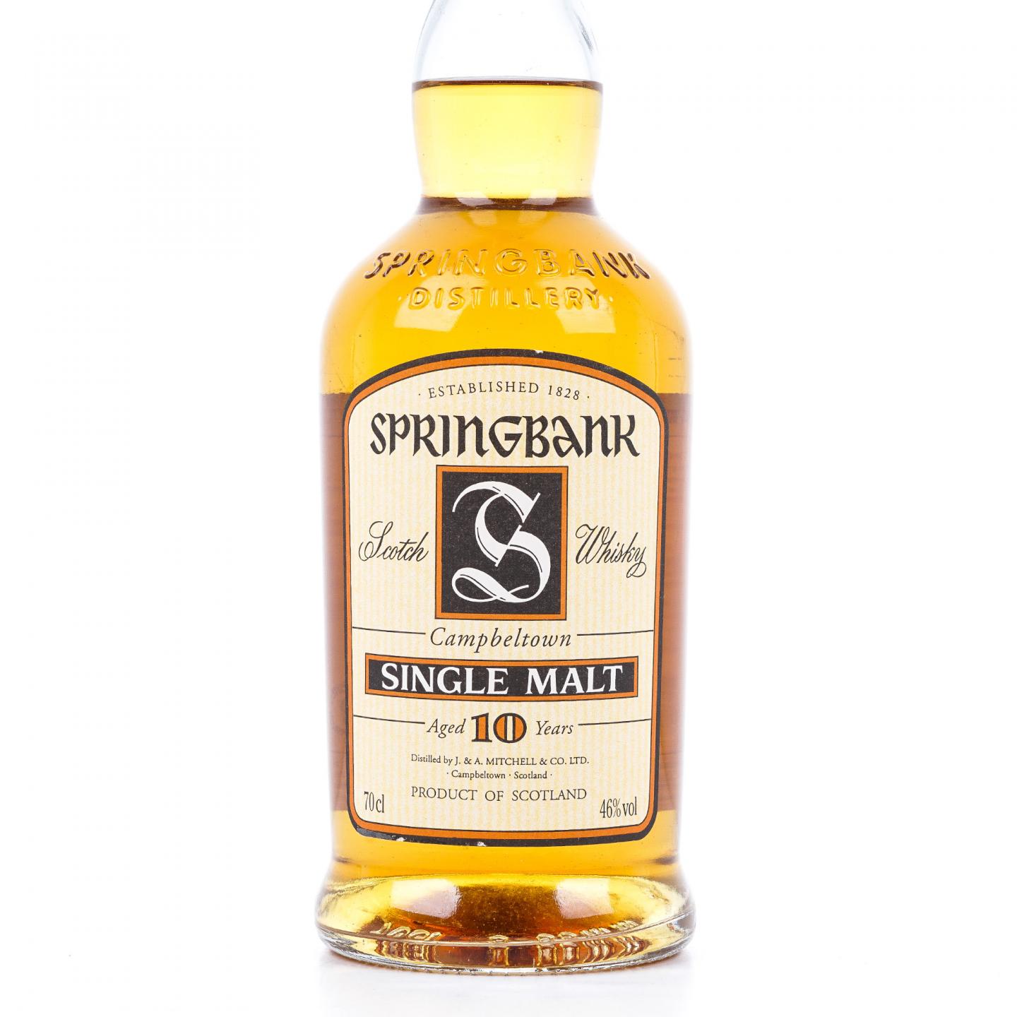 Springbank 云顶 10年 旧版 46%