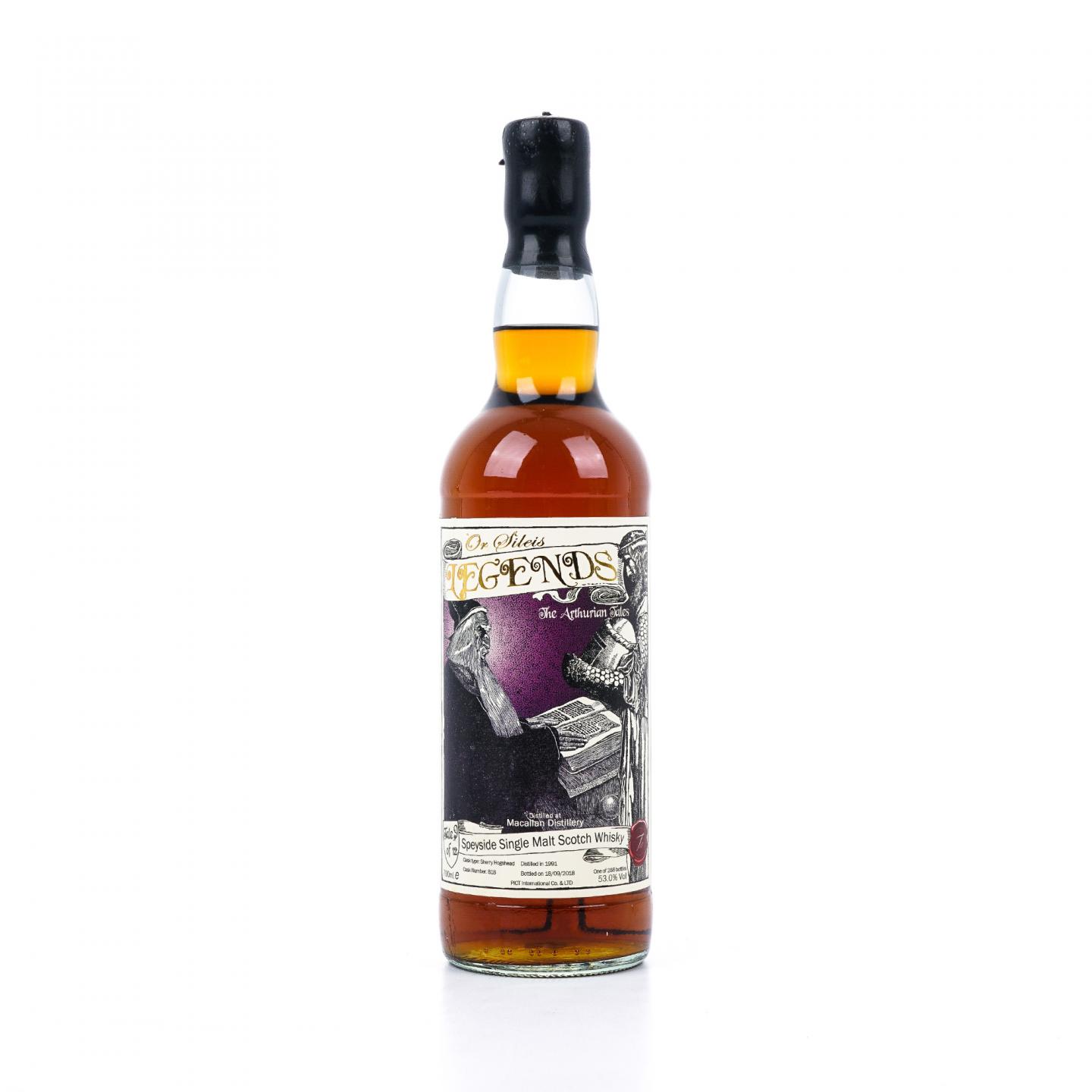 Macallan 麦卡伦 1991-2018 亚瑟王传奇系列第9版 Ór Síleis