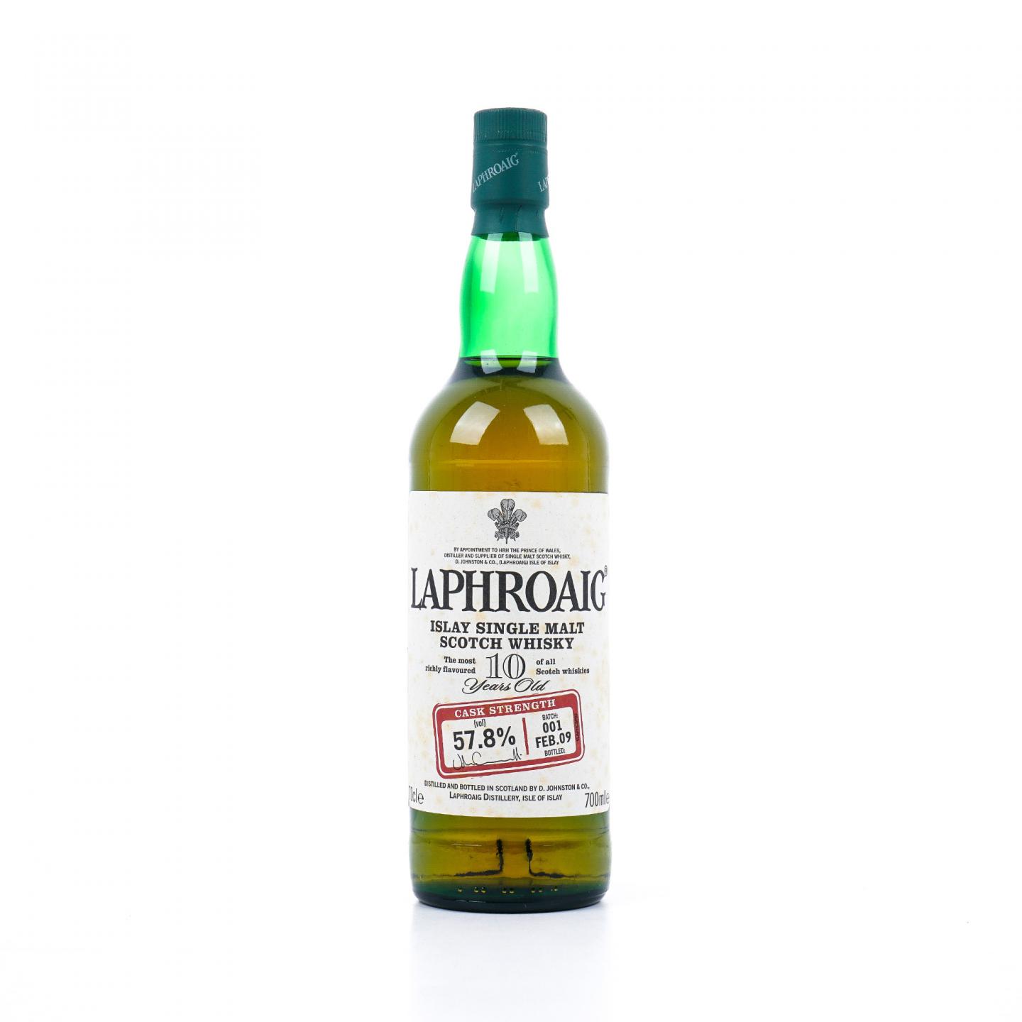 Laphroaig 拉弗格 10年 桶强 Batch 001 57.8% 700ml