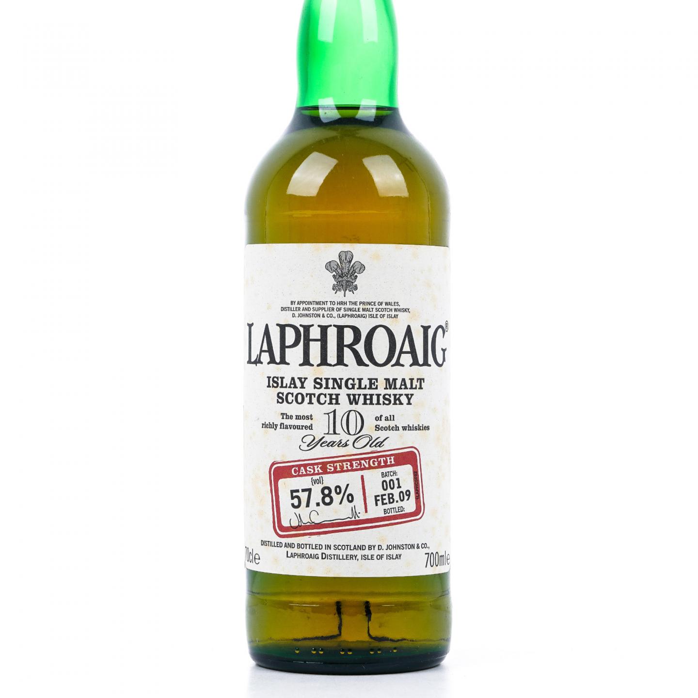 Laphroaig 拉弗格 10年 桶强 Batch 001 57.8% 700ml