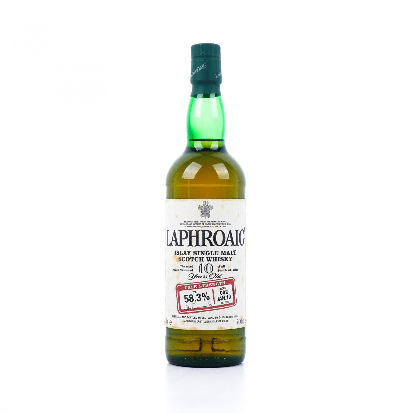 Laphroaig 拉弗格 10年 桶强 Batch 002 58.3%