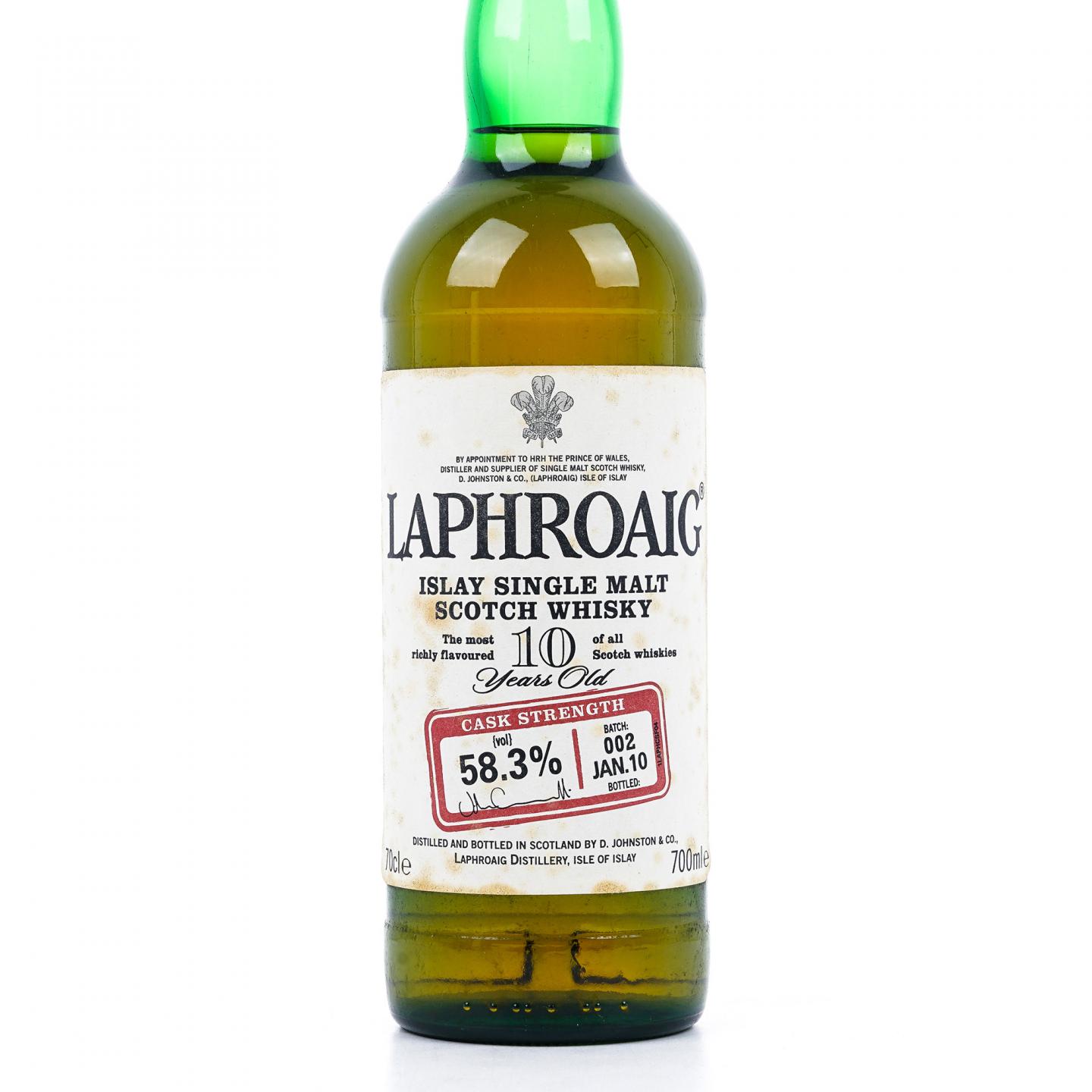 Laphroaig 拉弗格 10年 桶强 Batch 002 58.3%