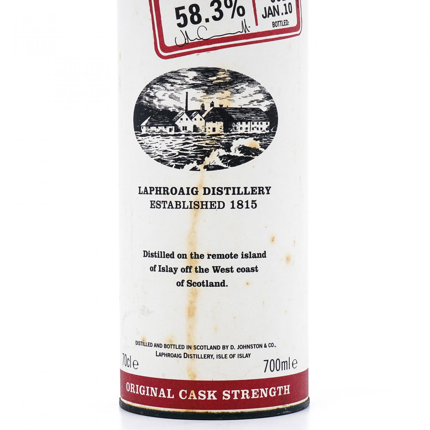 Laphroaig 拉弗格 10年 桶强 Batch 002 58.3%