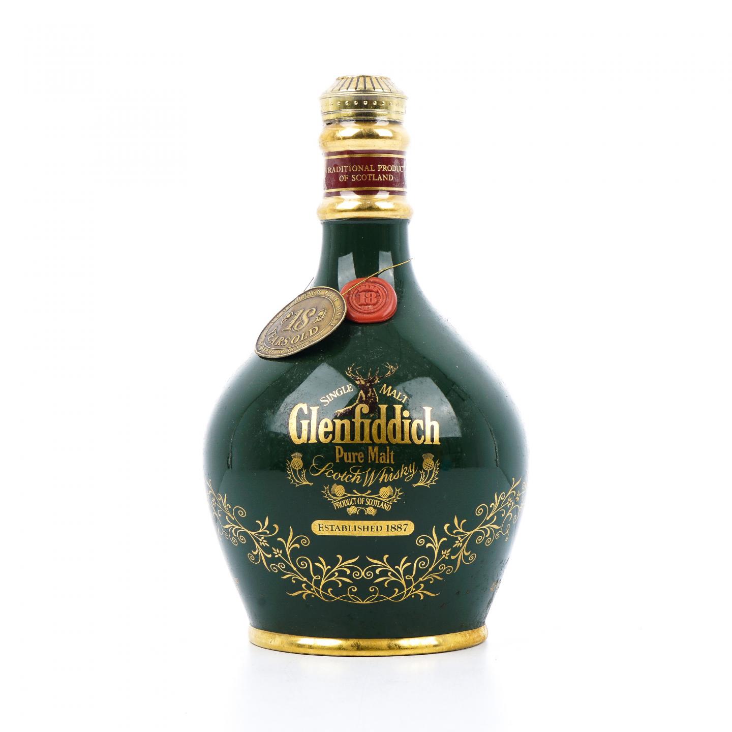 Glenfiddich 格兰菲迪 18年 Pure Malt 绿瓷瓶 750ml