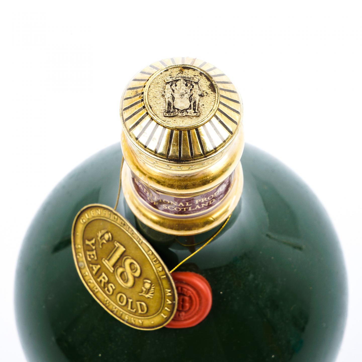 Glenfiddich 格兰菲迪 18年 Pure Malt 绿瓷瓶 750ml