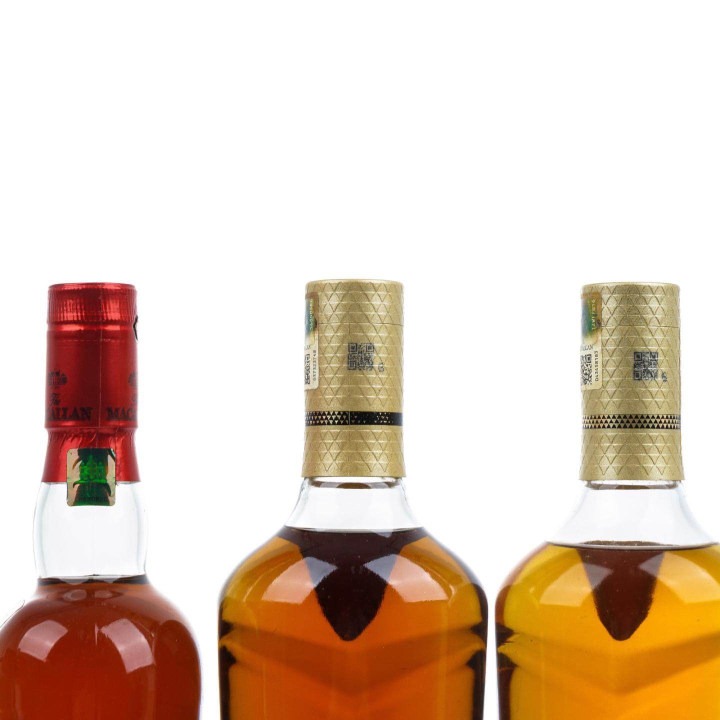 【附X光图】Macallan 麦卡伦 Classic Cut 2017-2021 精粹 5瓶组