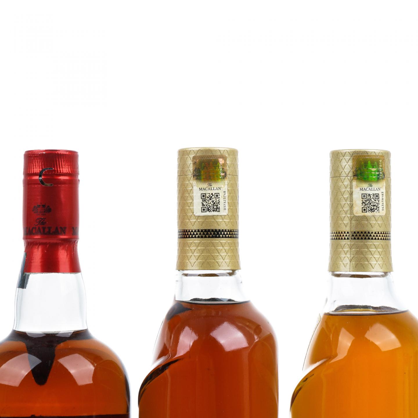 【附X光图】Macallan 麦卡伦 Classic Cut 2017-2021 精粹 5瓶组