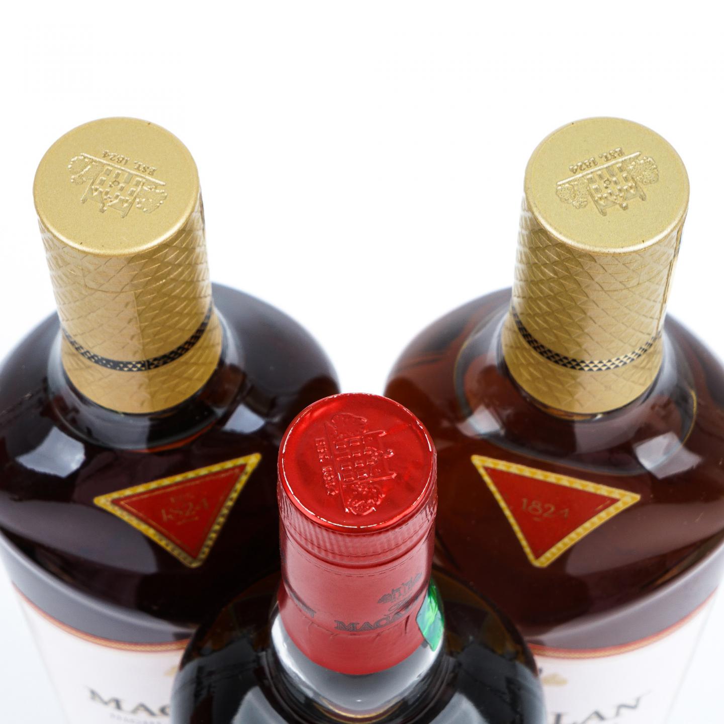 【附X光图】Macallan 麦卡伦 Classic Cut 2017-2021 精粹 5瓶组