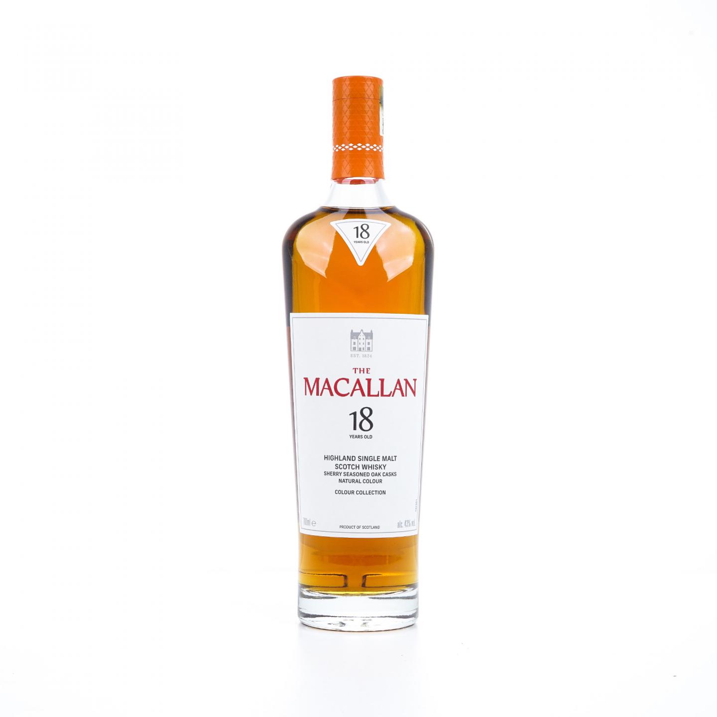 【附X光图】Macallan 麦卡伦 18年 Colour Collection 臻彩系列 