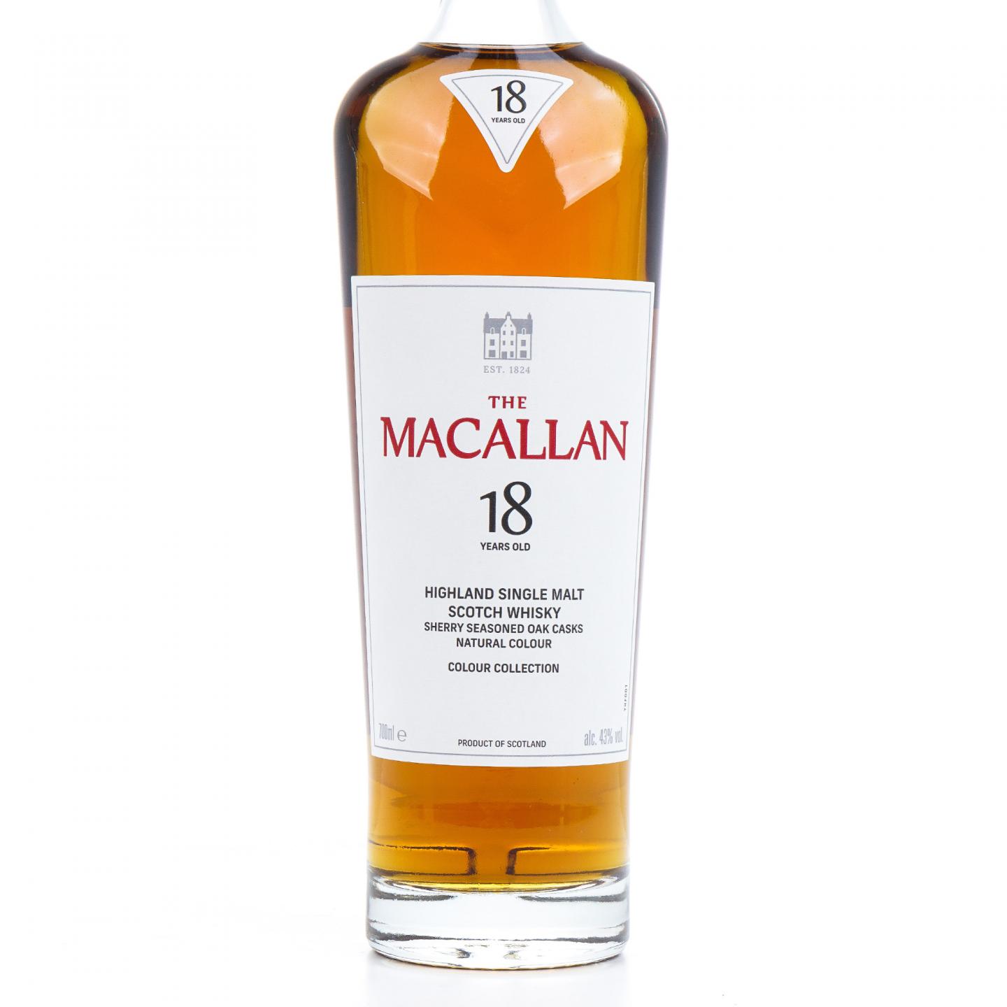 【附X光图】Macallan 麦卡伦 18年 Colour Collection 臻彩系列 