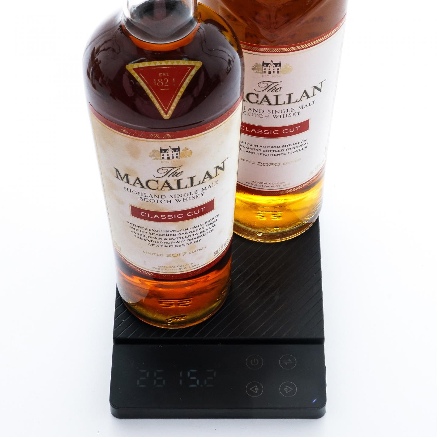【附X光图】Macallan 麦卡伦 Classic Cut 2017-2021 精粹 5瓶组