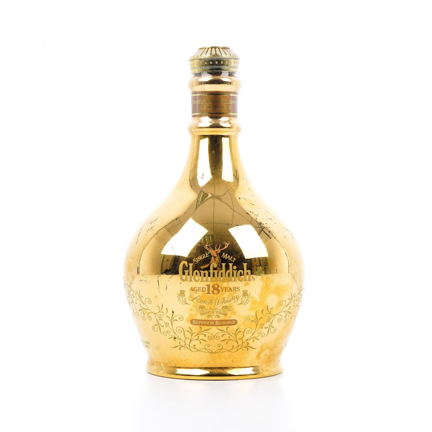 Glenfiddich 格兰菲迪 18年 金色瓷瓶