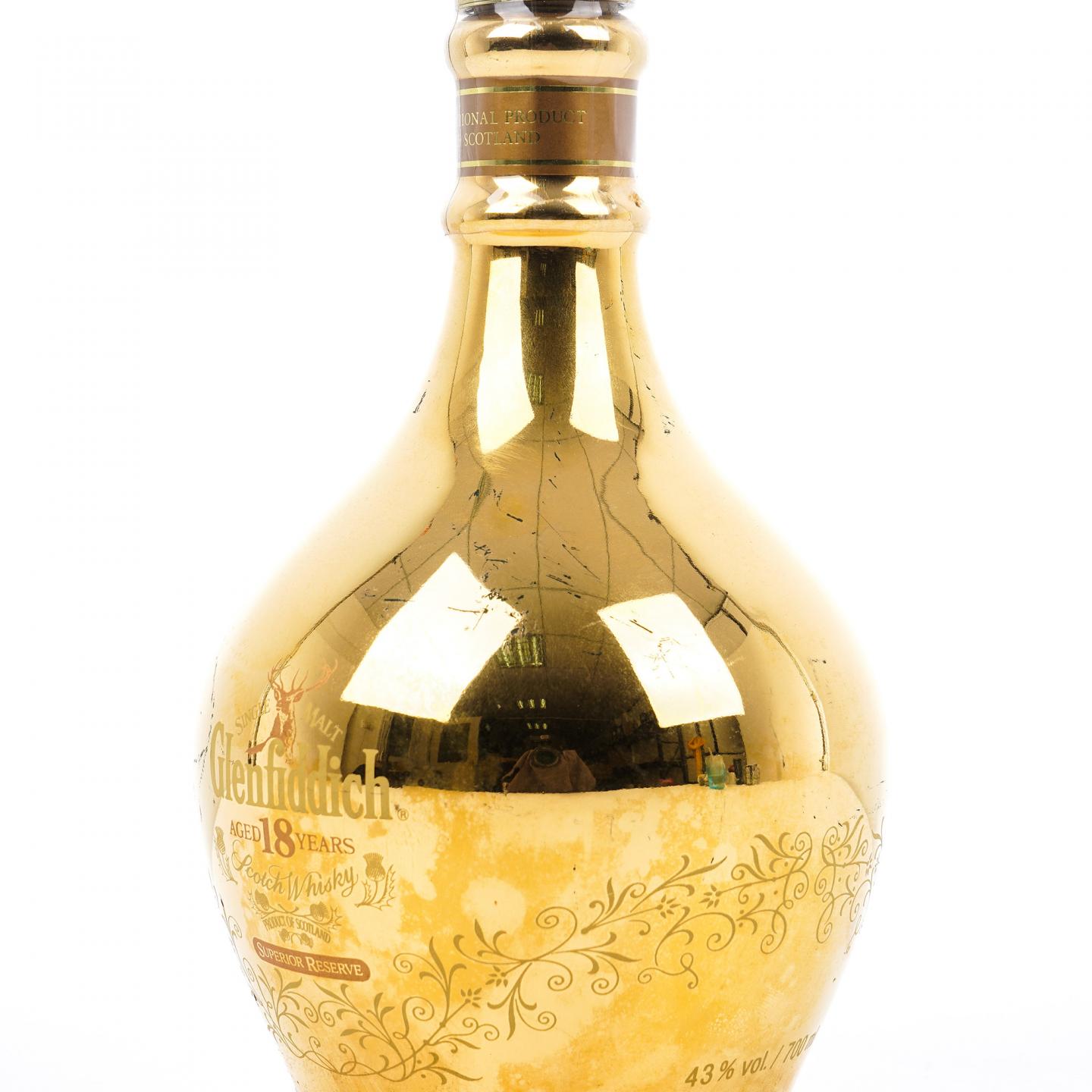 Glenfiddich 格兰菲迪 18年 金色瓷瓶