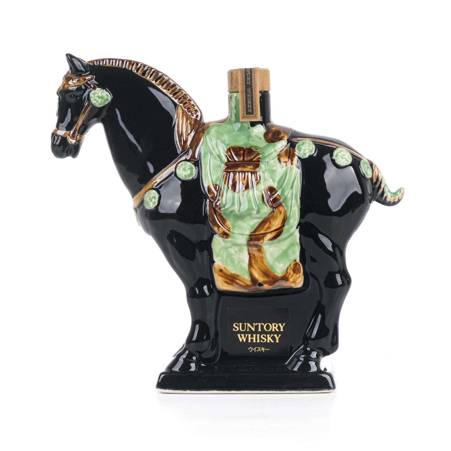 三得利 1990 生肖马纪念瓶 600ml