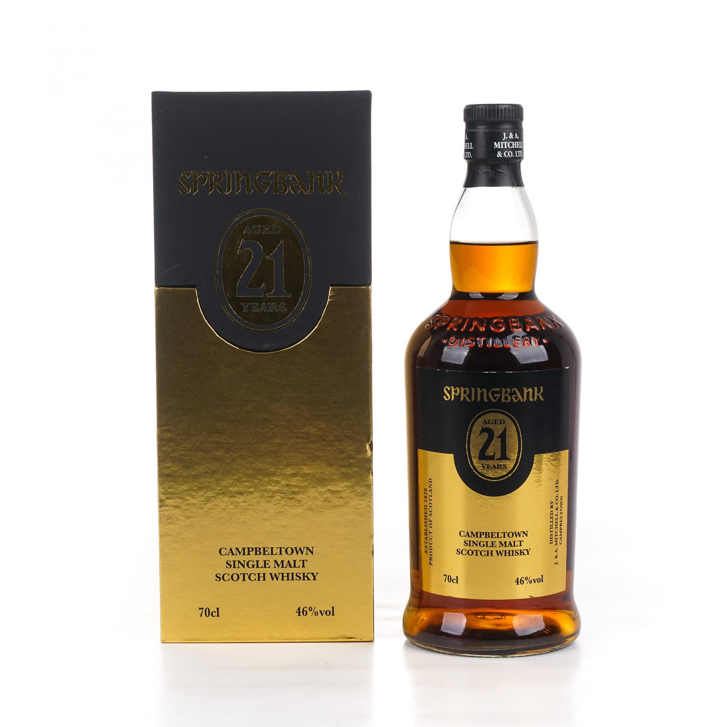 Springbank 云顶 21年 2019限定