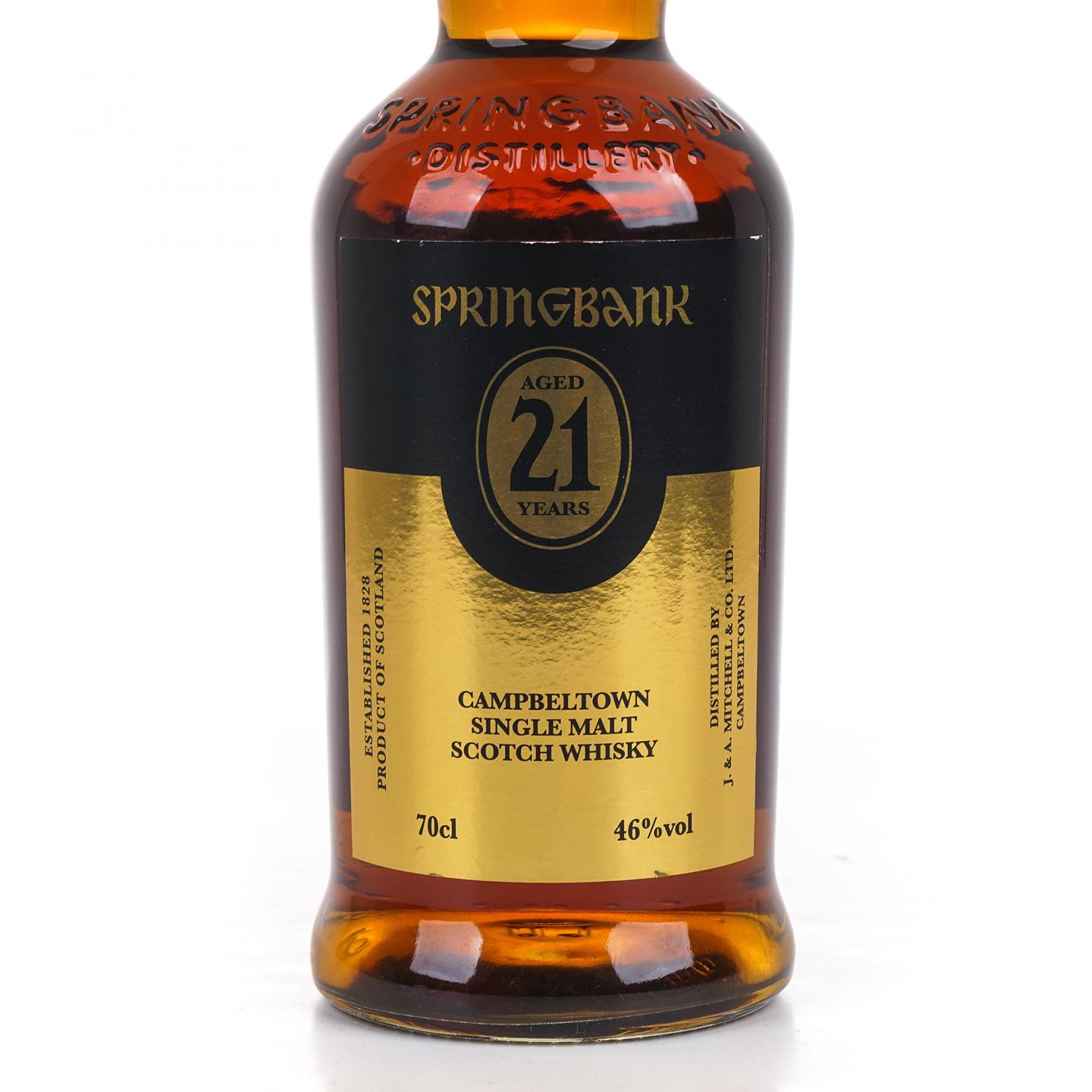 Springbank 云顶 21年 2019限定