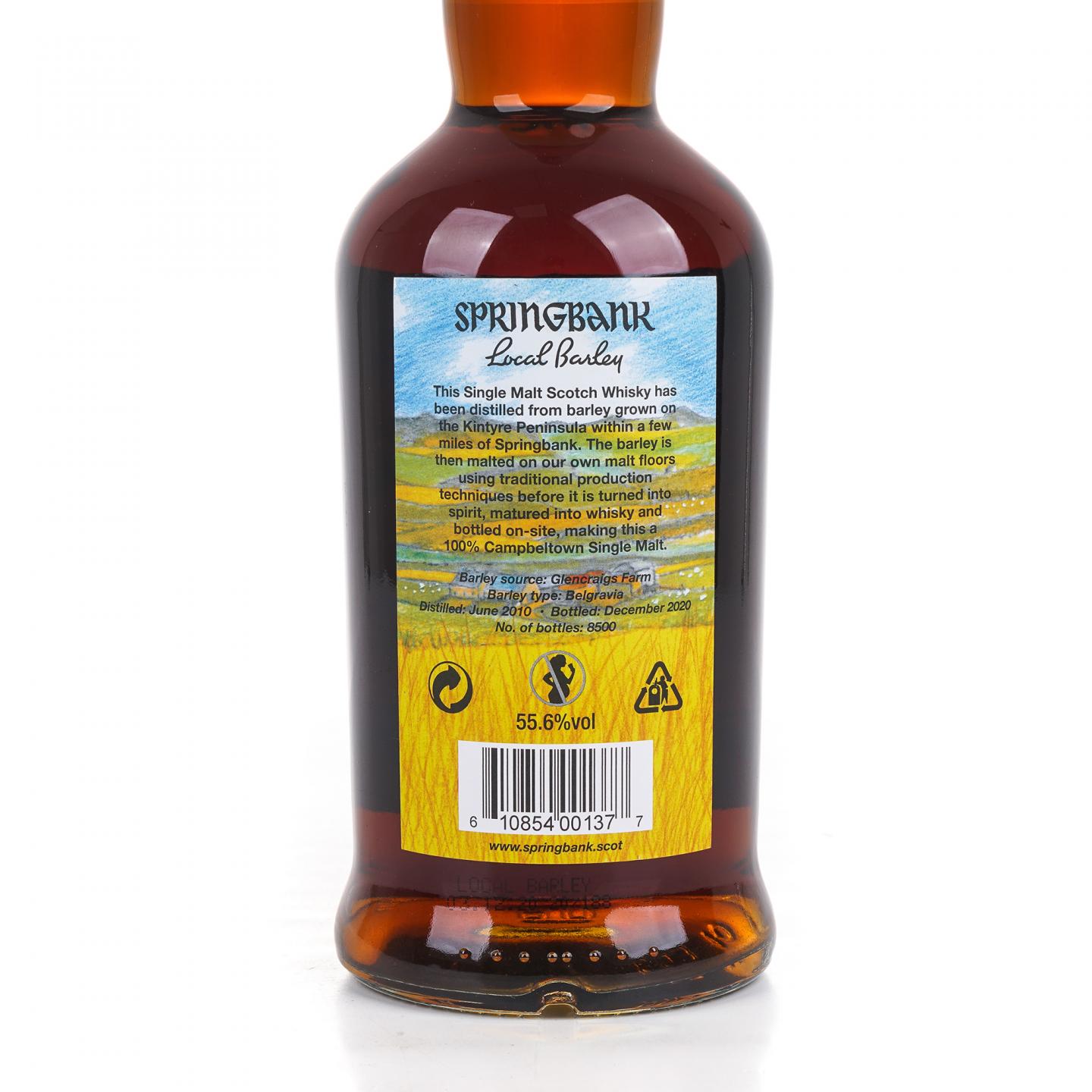 Springbank 云顶 10年 2010-2020 本地大麦