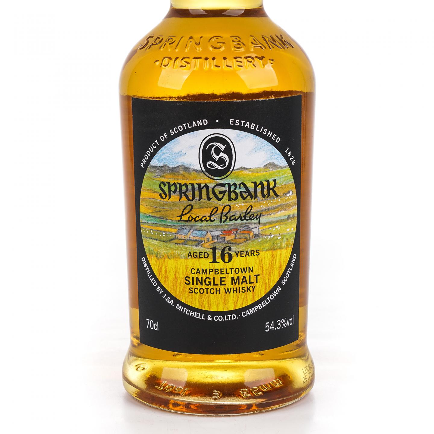 Springbank 云顶 16年 1999-2016 本地大麦