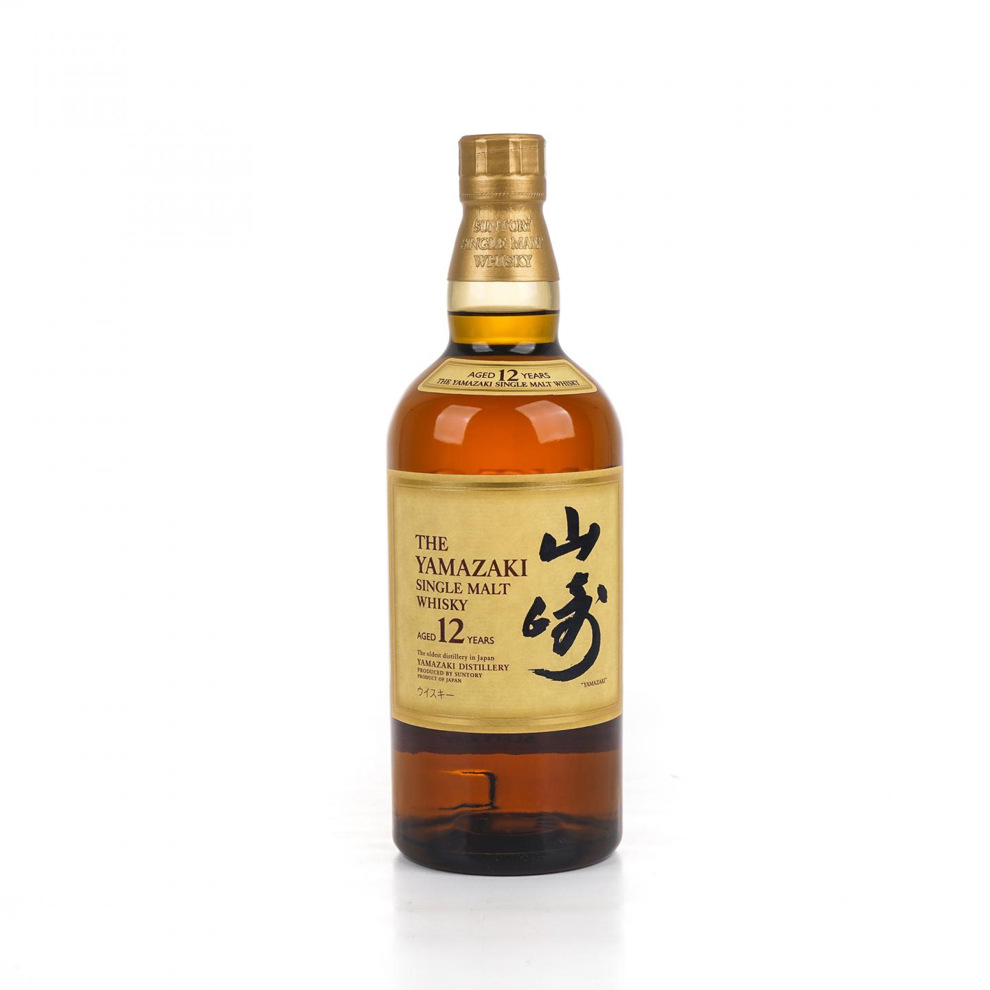 山崎 12年 Single Malt 金花盖 700ML
