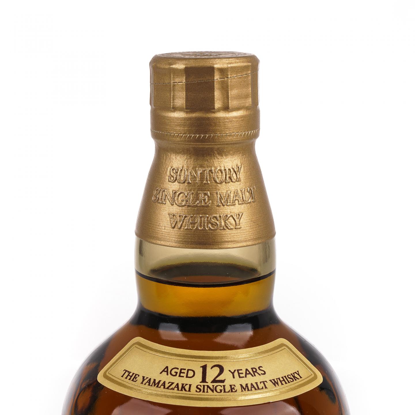 山崎 12年 Single Malt 金花盖 700ML