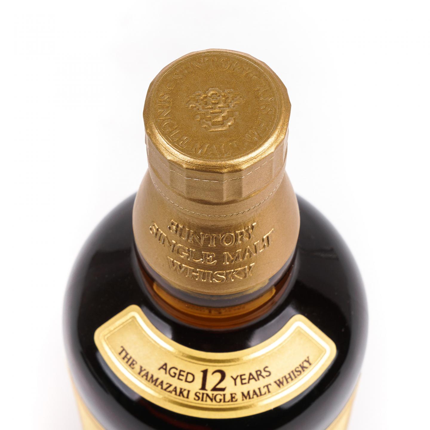 山崎 12年 Single Malt 金花盖 700ML